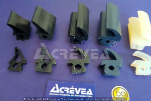 Perfil de Silicone Alta Temperatura Perfil de Silicone Alta Temperatura