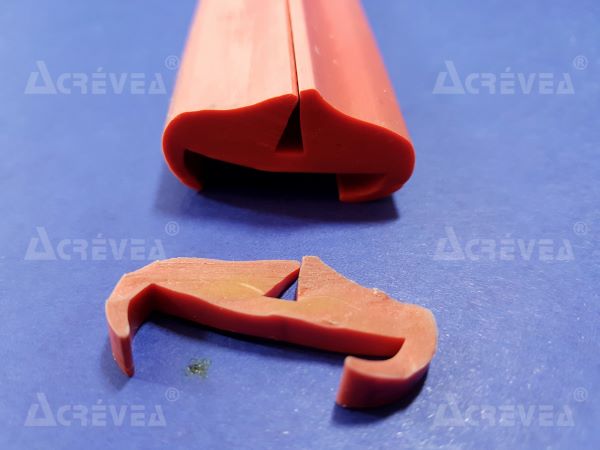 Borracha de Silicone vedação porta vai vem